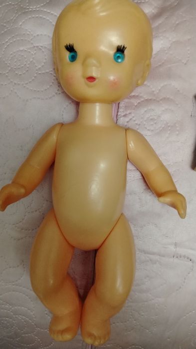 Игрушка ссср редкая кукла пластмасса 30 см