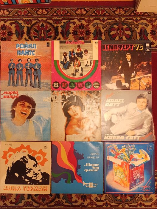 Пластинки винил.Рок,поп,диско.15000 сум.