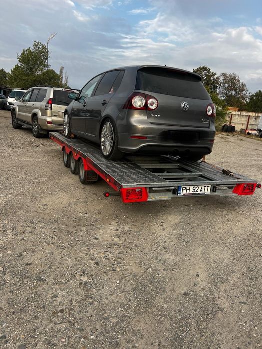 Tractari auto . Platforma  5 m .