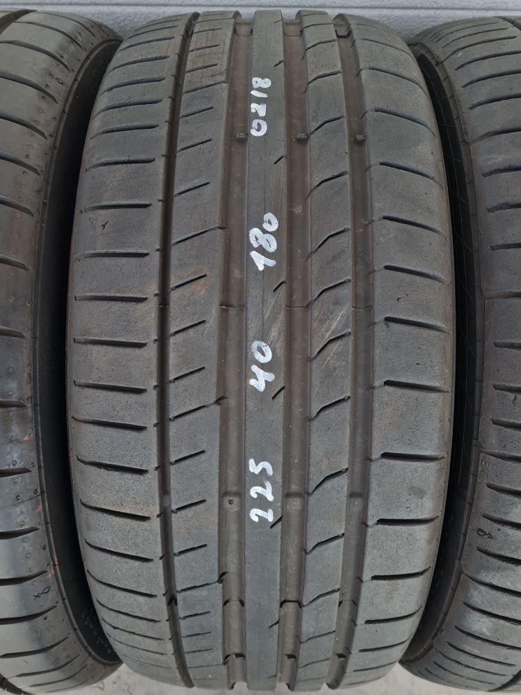 Летни гуми 4 броя CONTINENTAL SportContact5 225 40 R18 дот 0218