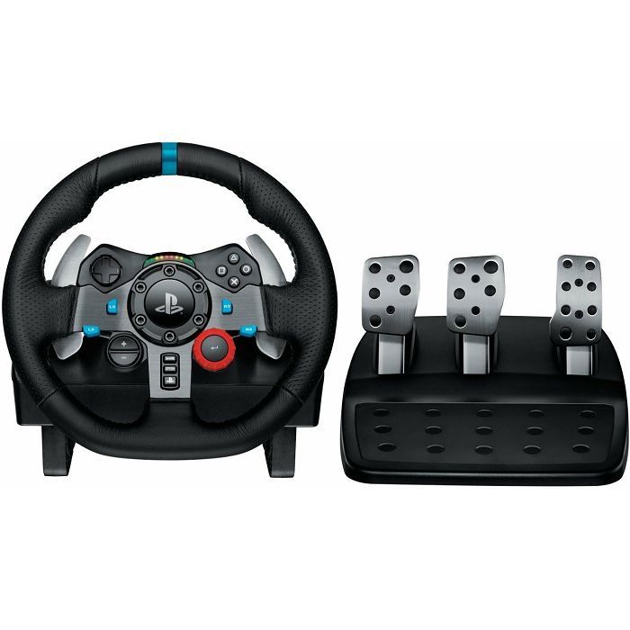 Logitech g29, pochti ne izpolzvan no nqma kutiq