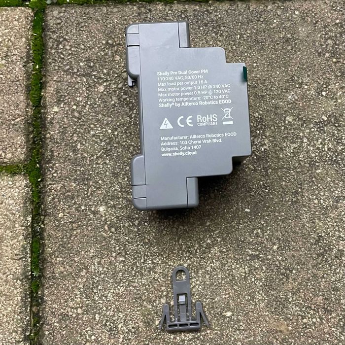 Shelly Pro Dual Cover Controller Smart Profesional , JaluzeleRulouri