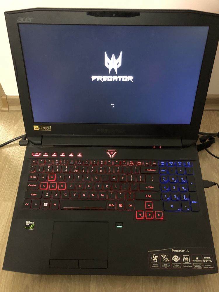 Vand Laptop gaming Acer Predator 15”, i7
