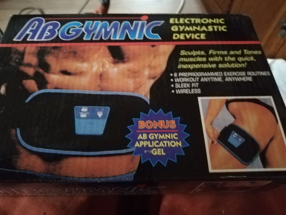 Electronic gymnastic device