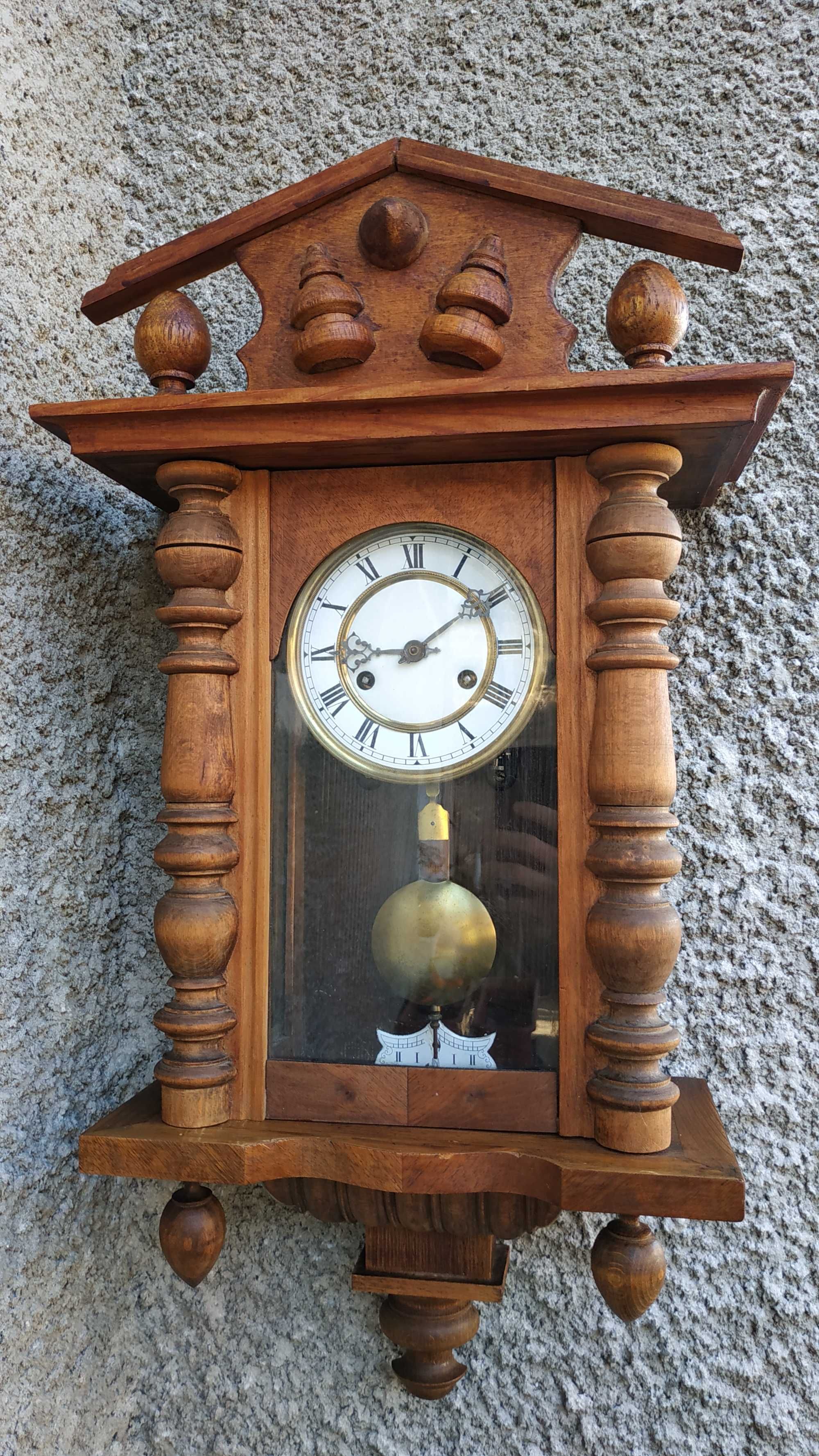 Немски стенен часовник - Junghans - Антика - 1920г.