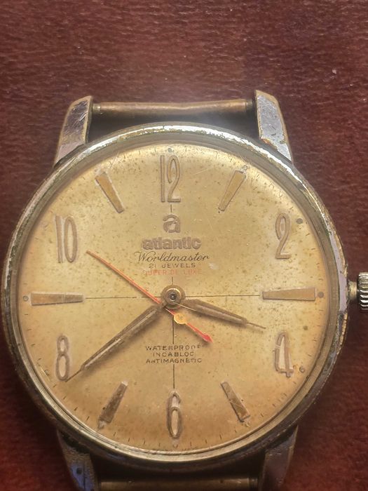 Vand ceas Atlantic Worldmaster 21 Jewels Super Delux Automatic