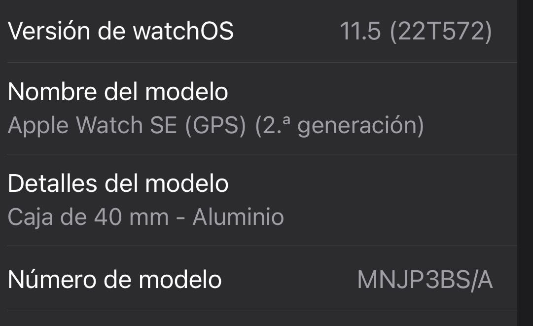 Apple Watch SE 2-ро поколение GPS, алуминиев 40mm