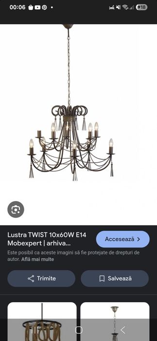 Candelabru Twist 11 brațe E14