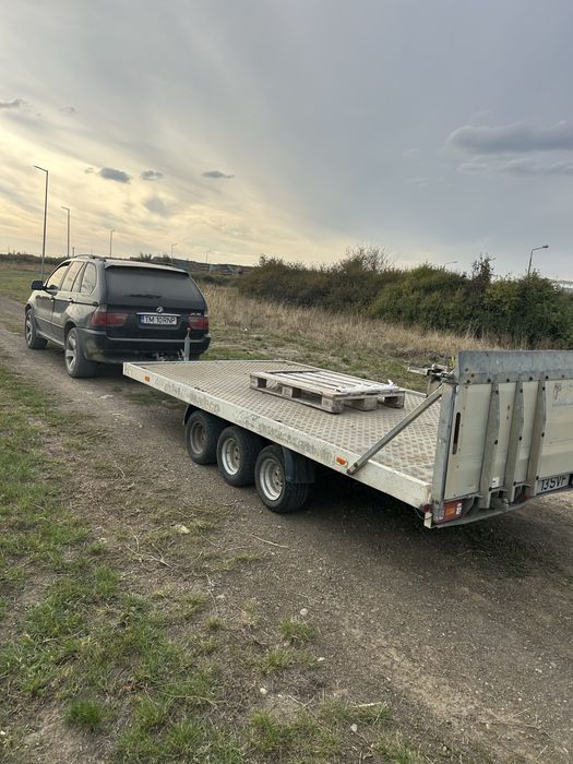 Vand trailer utilaje 3,5 t Timisoara