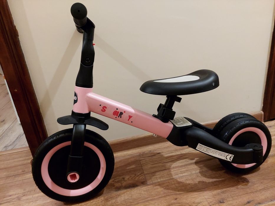 Chipolino триколка / колело 2в1 smarty розово