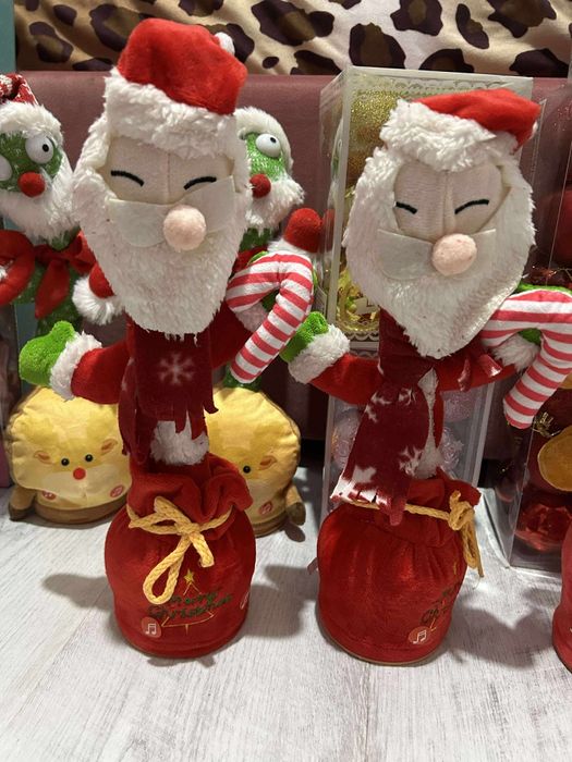 Moș Crăciun și crăciunițe