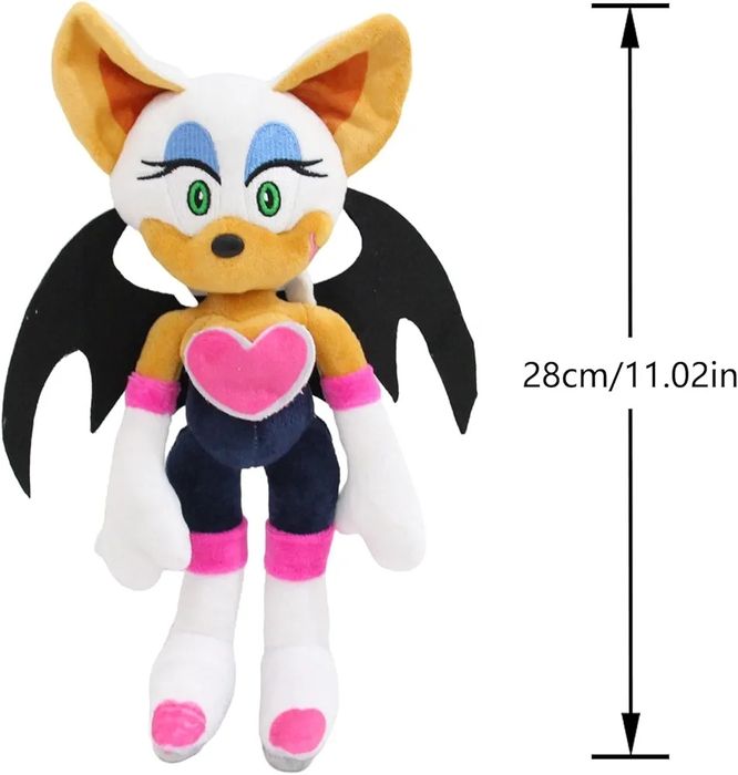 Плюшена Играчка Соник Rouge Sonic, 30см