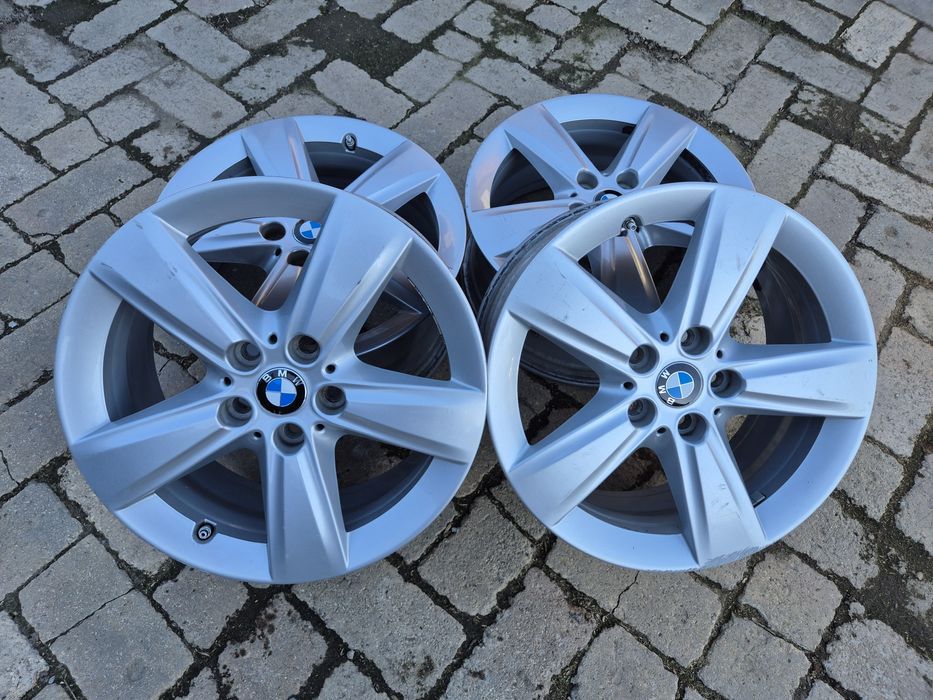 Set 4buc jante BMW Seria 1 F70 senzori R17 - 7.5Jx17H2 ET54 - 5x112