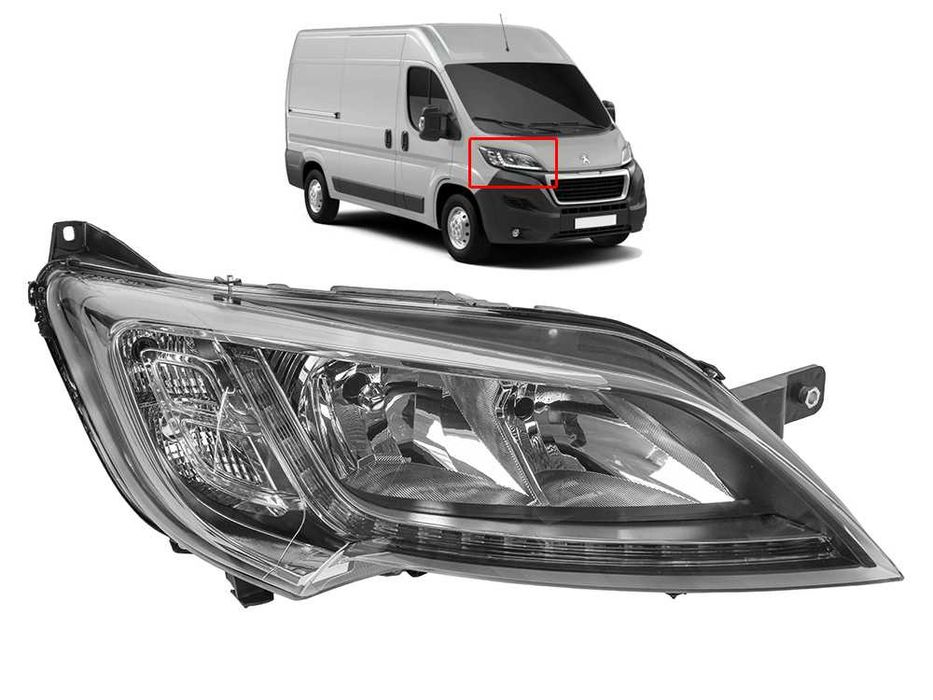 Фарове за Фиат Дукато, Пежо Боксер / Fiat Ducato, Peugeot Boxer 2015+