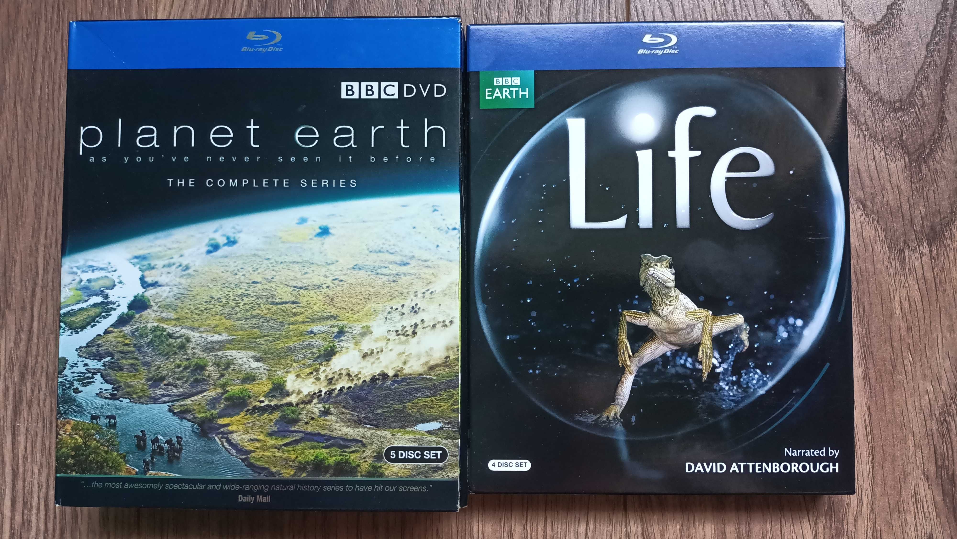 Planet Earth / Life Blu-Ray Box Set digipak 9 discuri documentare