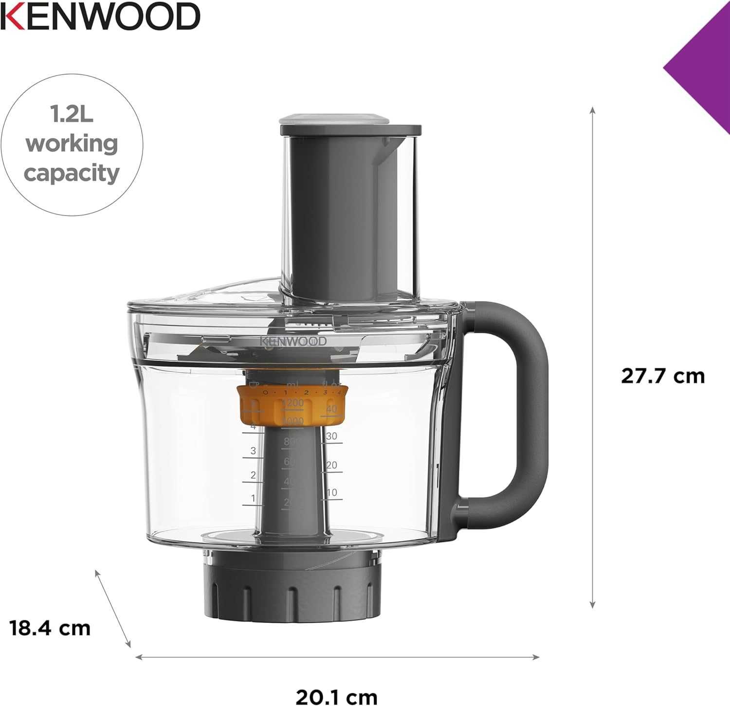 Kenwood MultiPro KAH65.000PL - приставка кухненски робот за миксер