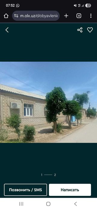 uy sotiladi zudlik bilan keliwiladi