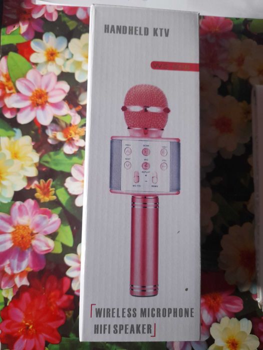 Microfon boxa bluetooth cu radio