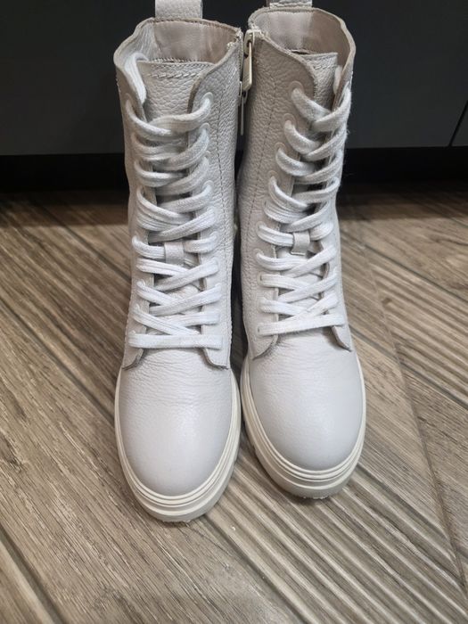 Дамски кожени боти Tommy Hilfiger