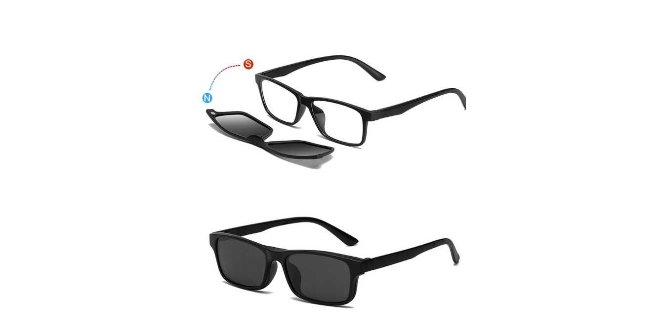 Мужские/женские солнцезащитные очки с магнитной застежкой