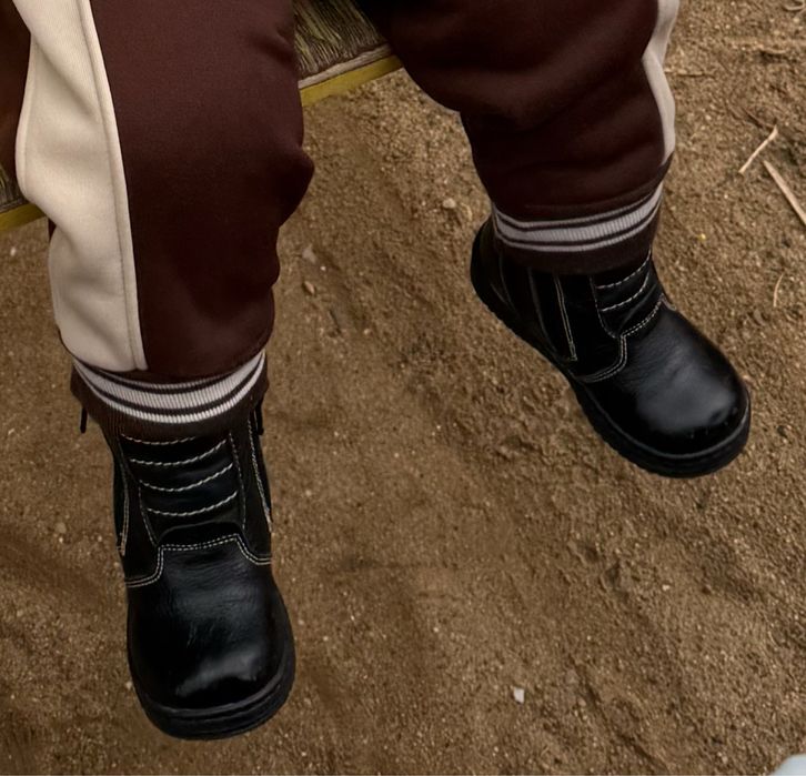 Зимняя обувь детская 23 размер!