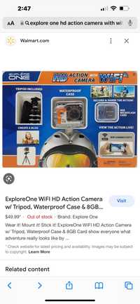 Go pro “Action camera “със Wifi water proof