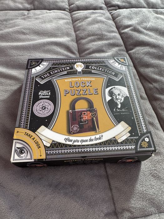 3D пъзел Professor Puzzle: Einstein's Lock