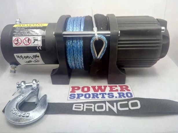 Troliu cabestan ATV Bronco HighPower 4500lbs / 2042kg