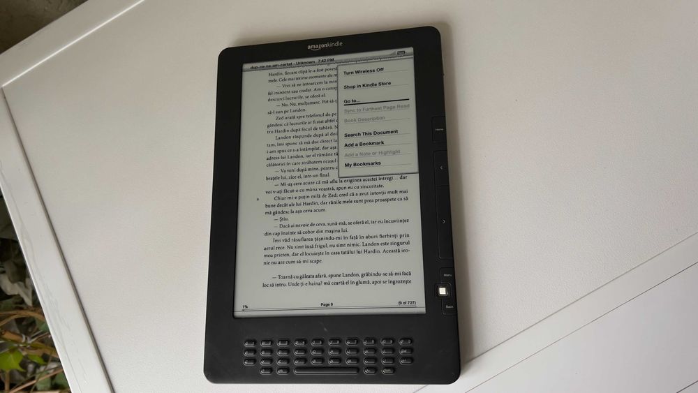 Ebook - reader Kindle DX 9.7"