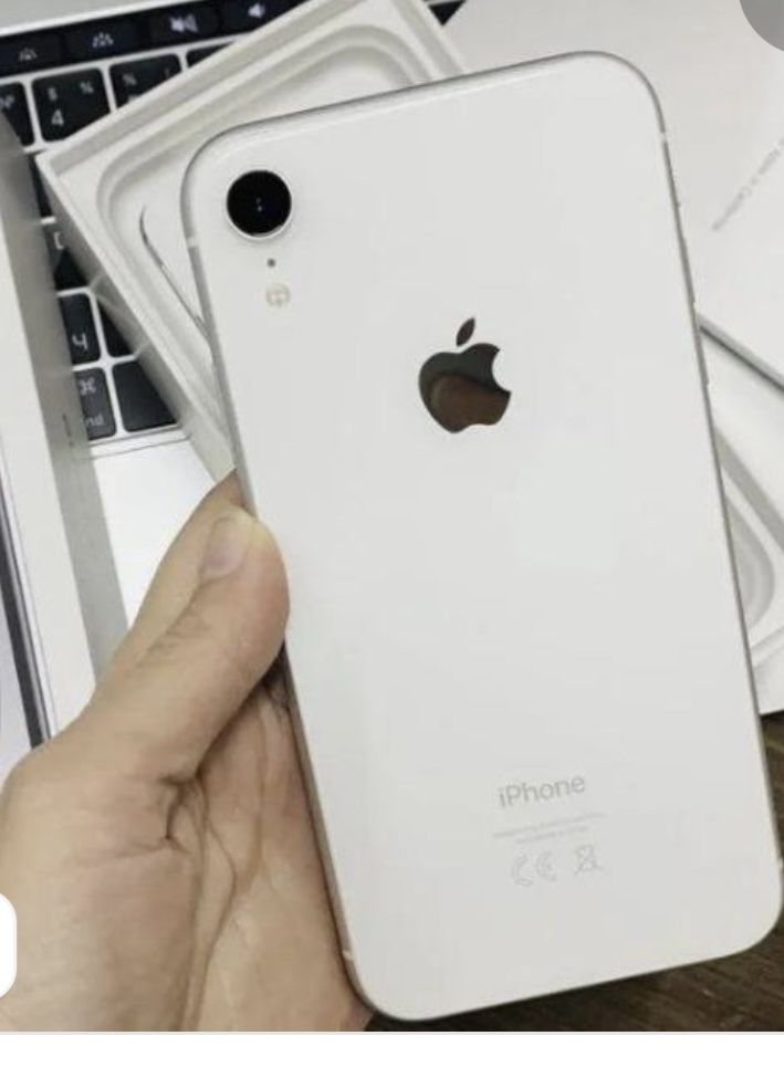 Айфон ХR 64 Gb идеальном состоянии белого цвета в оргинале аккум 89%
