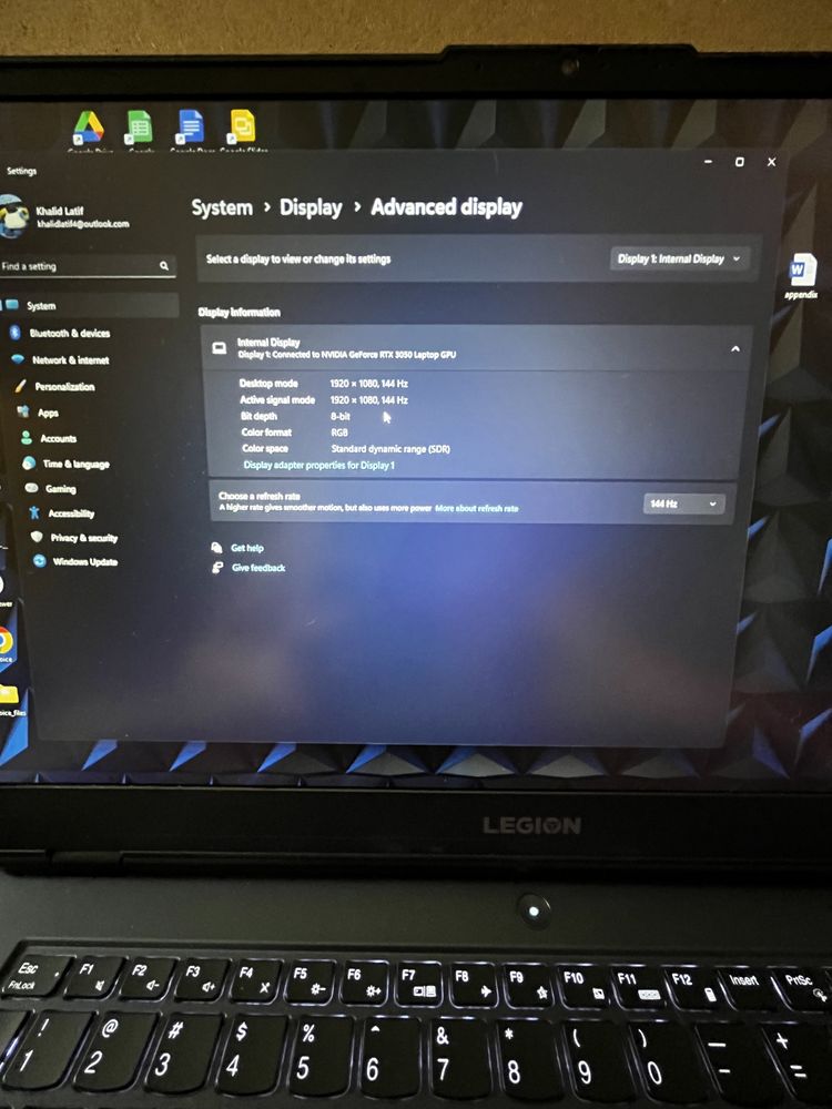 Laptop Gaming Lenovo Legion 5 17ITH6