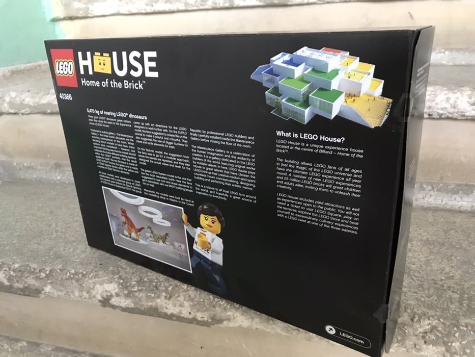 Vand setul 40366 Lego House Dinosaurs. Sigilat!
