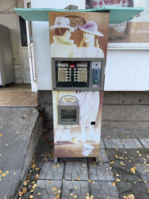 Кафе автомат Зануси Бисквитка / вендинг кафе автомат