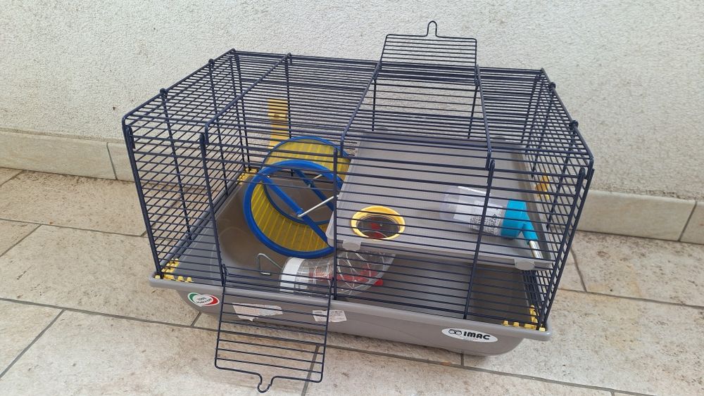 Cușcă pentru hamster cu  accesorii
