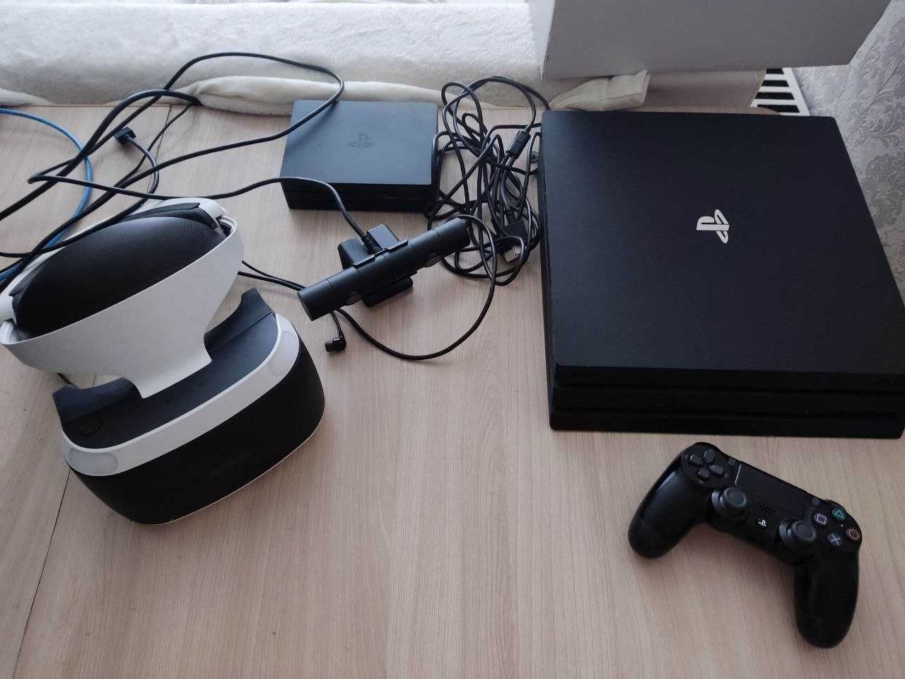 PS4 Pro 1TB + PS VR 2 ревизии