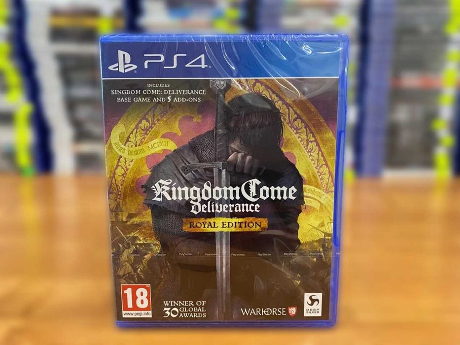 НОВЫЙ Kingdom Come: Deliverance Royal Edition PS4/PS5 Много Игр