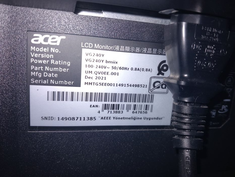 Монитор Acer Nitro Gaming 23.8