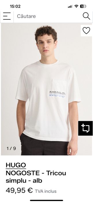 Tricou HUGO Boss, Nou , Original