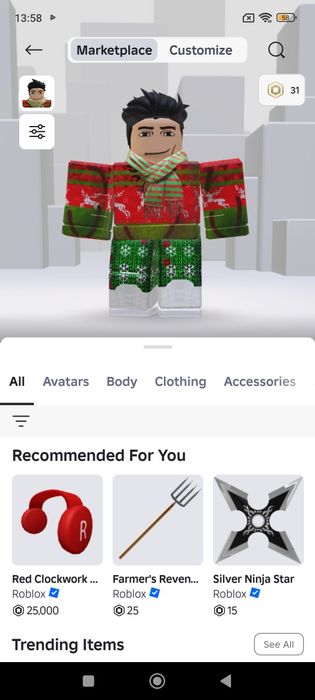 Аккаунт в роблокс