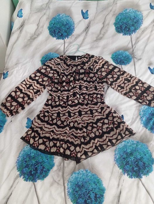 Rochie leopard medie