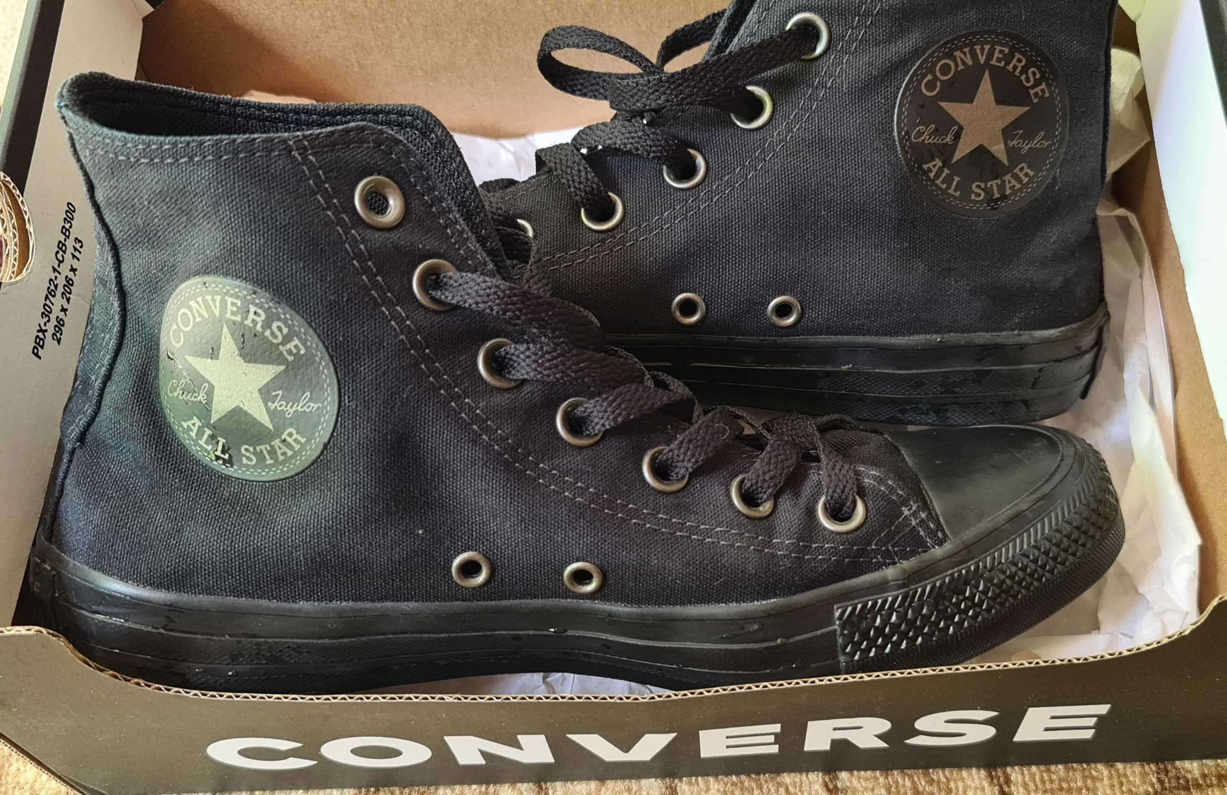 Converse ctas hi 165429c black/gunmetal/black