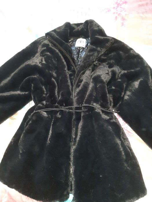 Палто плюш Zara зима