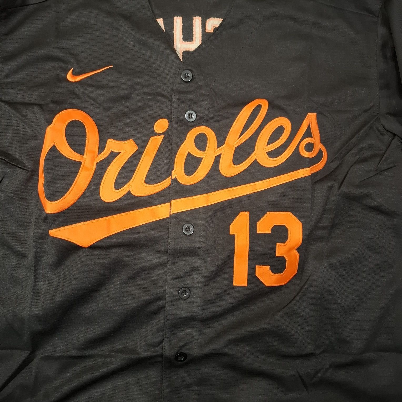 NIKE MLB тениска/фланелка на Baltimore Orioles номер 13 НОВА