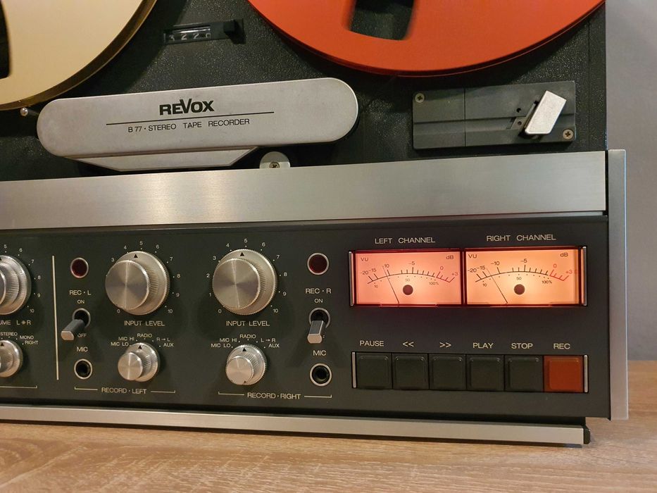 magnetofon Revox B-77, 2 piste