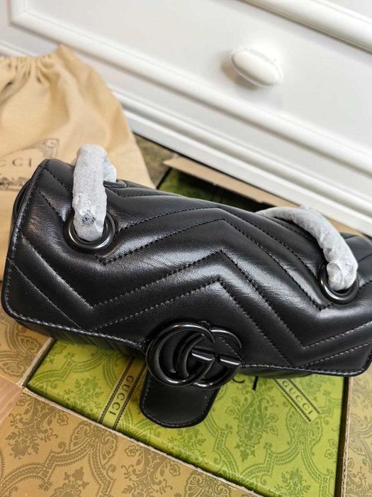 Дамска Чанта Gucci GG Marmont Mini SHOULDER Bag100% Leather