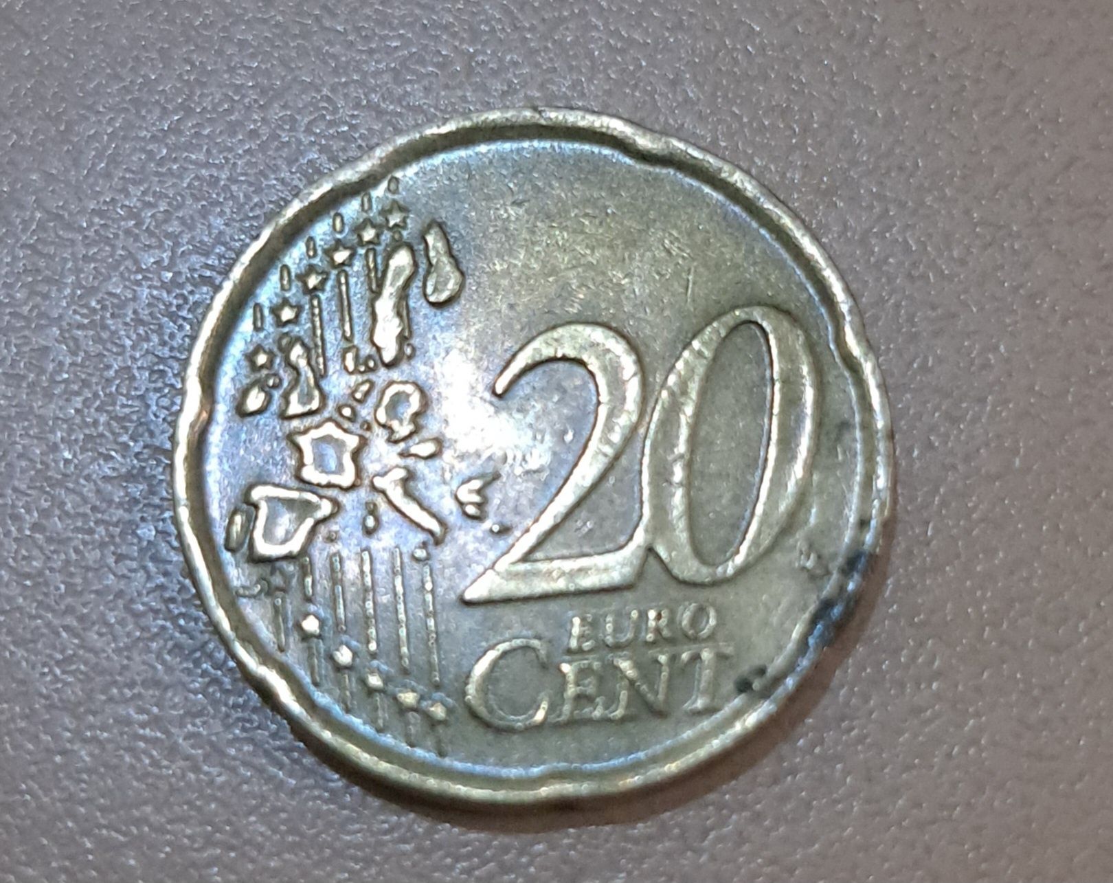 Moneda  20  eurocenți