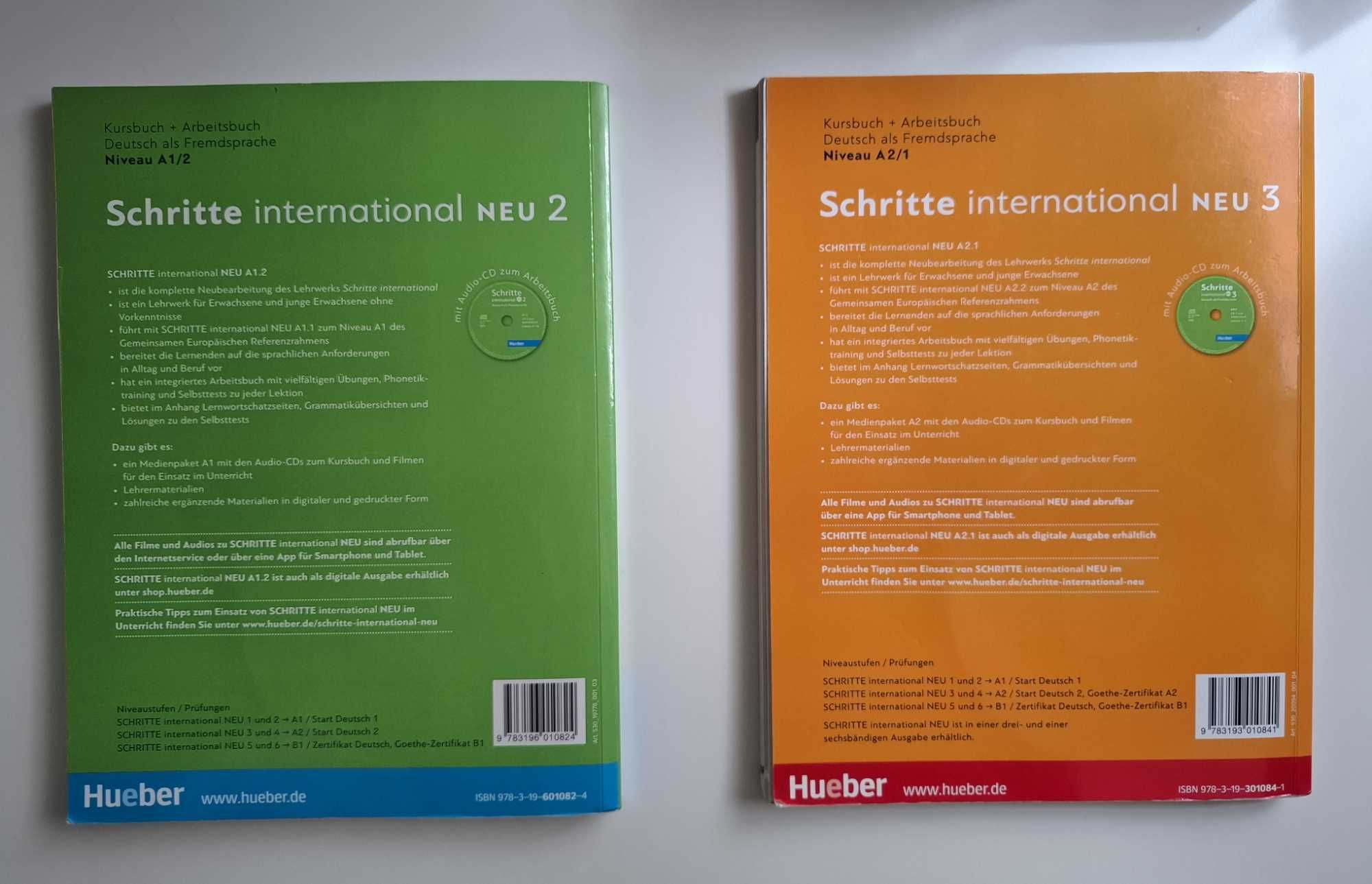 Учебници по немски, Schritte International NEU - 2 A1.2 и 3 A2.1