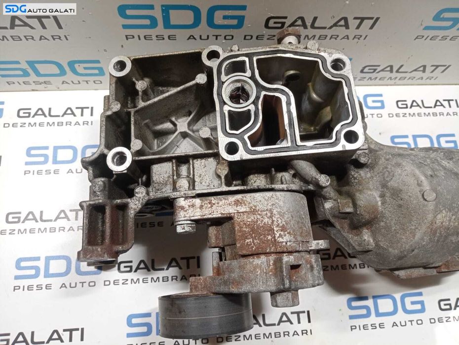 Suport Accesorii Alternator Compresor AC Carcasa Filtru Termoflot Radiator Ulei BMW Seria 5 E39 2.5 B 1995 - 2004 Cod 1713838 [M4039]