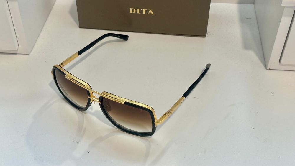 Ochelari originali DITA Mach one gold 18K