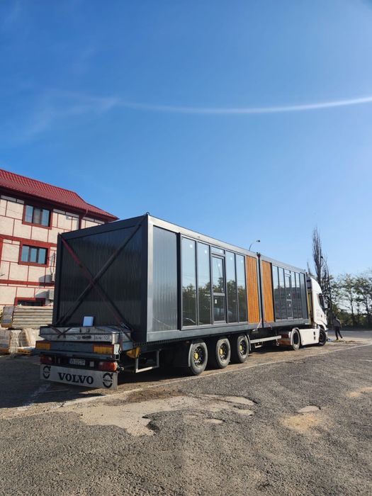 Vand containere modulare sanitare vestiare lambriu